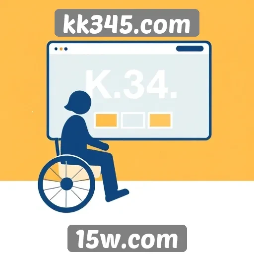 Acessibilidade e design do kk345.com avaliados