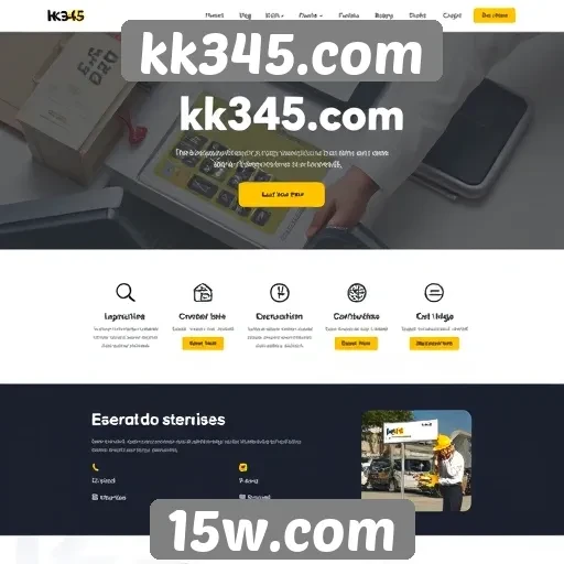 O design e usabilidade do site kk345.com analisados